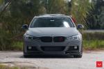 BMW 328i Sedan on Vossen Wheels (VFS-6) 2016 года